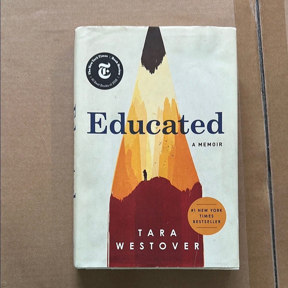 Educated by Tara Westover Hardcover Book